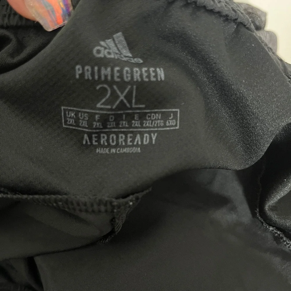 Adidas Aeroready Primegreen Training Shorts Mens 2XL Black Zipper Pockets
